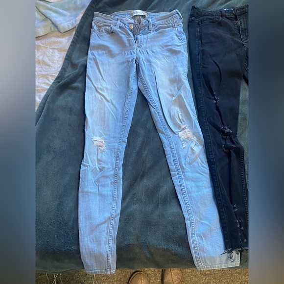 Abercrombie and fitch, hollister, and American eagle jeans - Picture 2 of 6